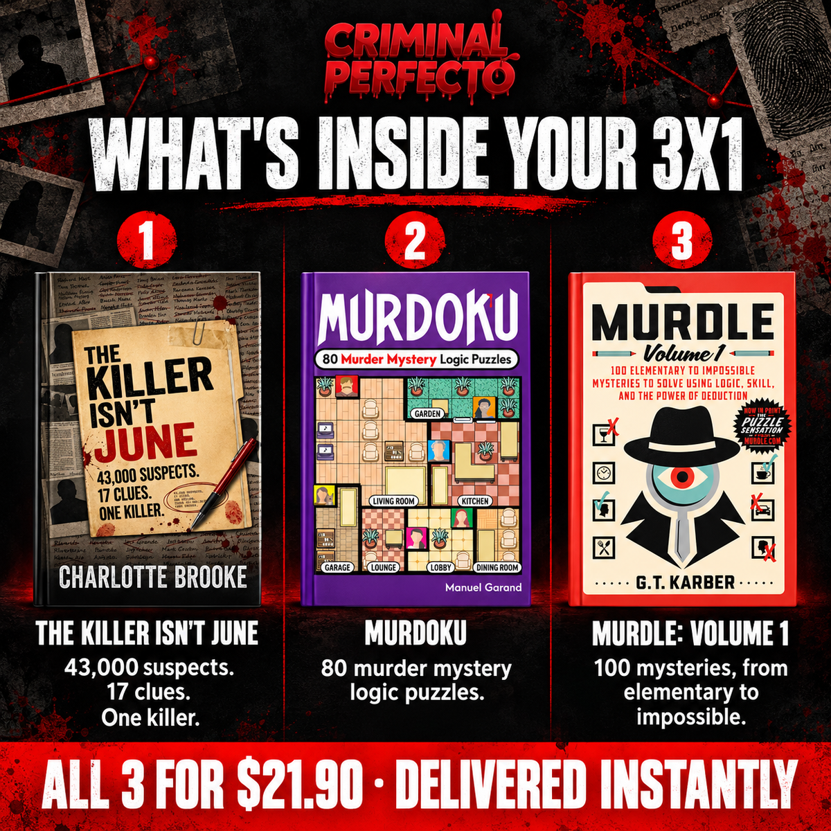The Killer Isn’t June 3x1 Bundle.