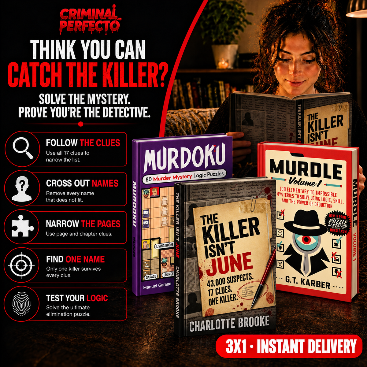 The Killer Isn’t June 3x1 Bundle.